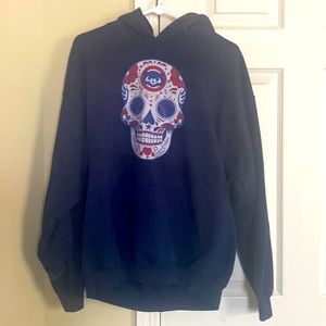 Skeleton Cubs hoodie rare size large
